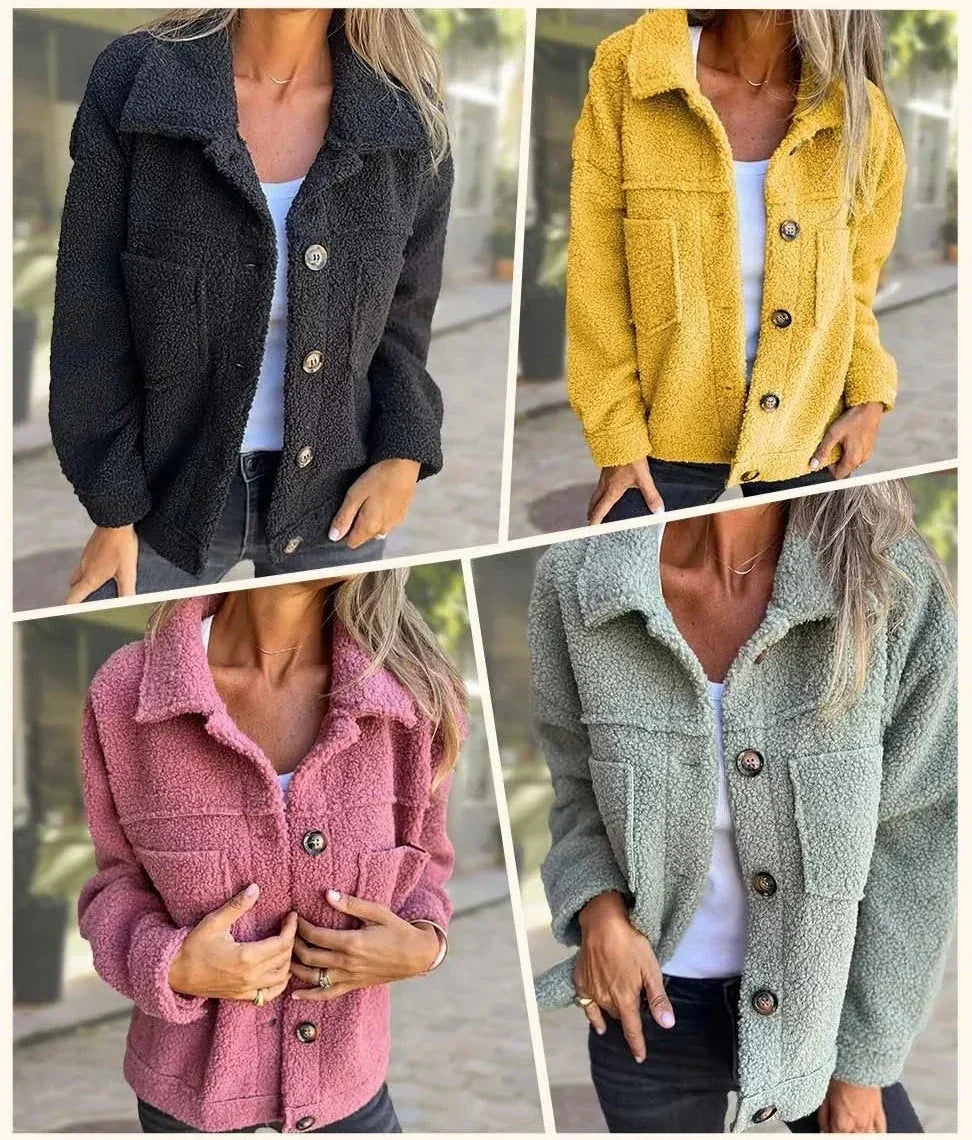 Žofie™ | Stylový a Teplý Dámský Kabát na Podzim