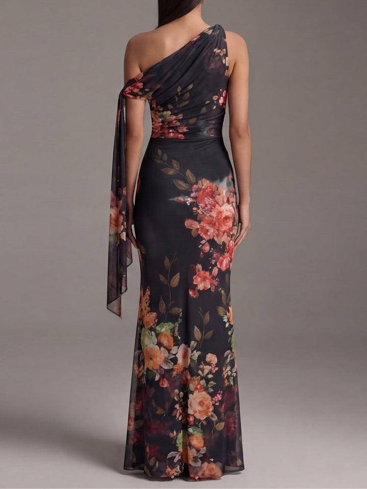 Tamsin™ | Elegantna Duga Haljina s Jednim Rame