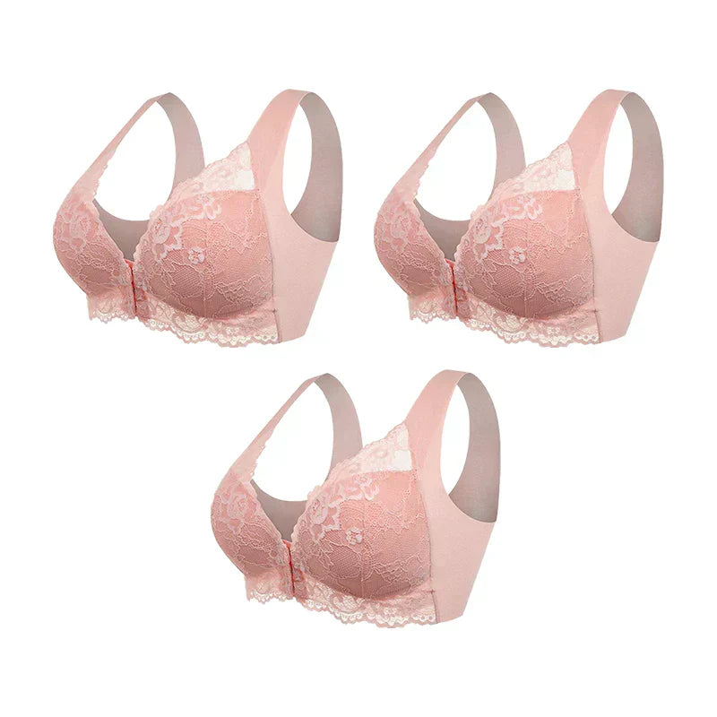 (PAKET 3) Bezdrátová push-up podprsenka s předním zapínáním