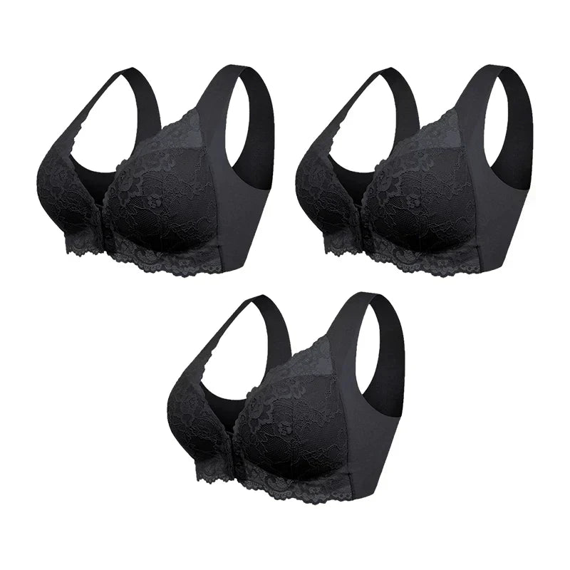 (PAKET 3) Bezdrátová push-up podprsenka s předním zapínáním