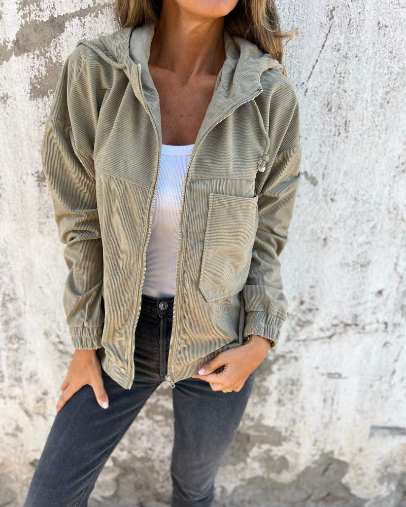 Ella | stylová kordová bunda na chladnější dny