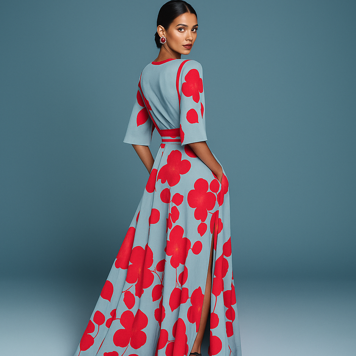 Layla™ | Elegantní viskózové šaty