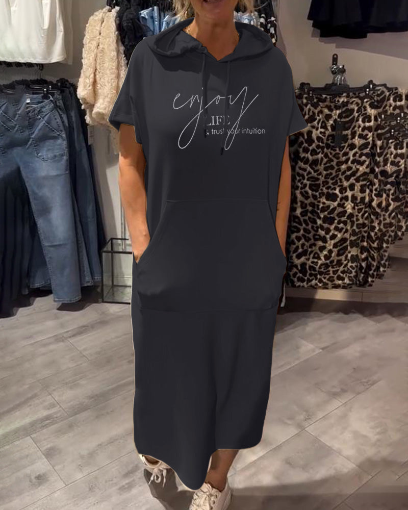 Zuzanna™ | Casual Hoodie Šaty