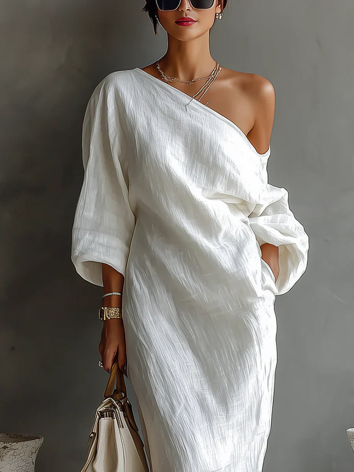 Melisa | Asymetrické maxi šaty, elegantní a lehké