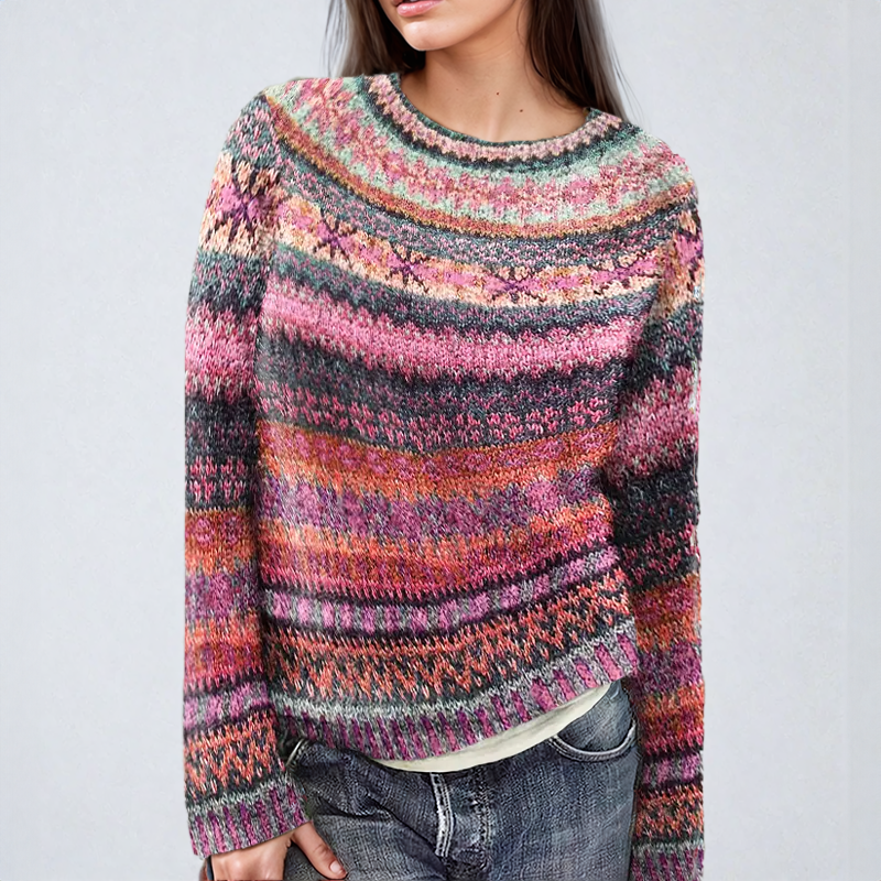 Anna | Elegantní vzor Fair Isle