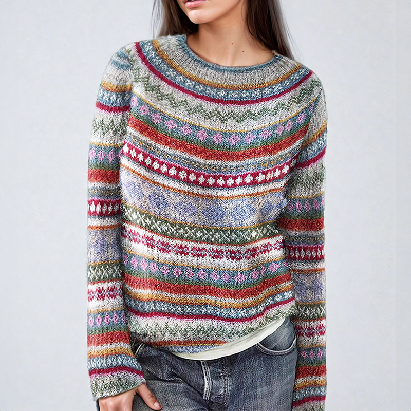 Anna | Elegantní vzor Fair Isle
