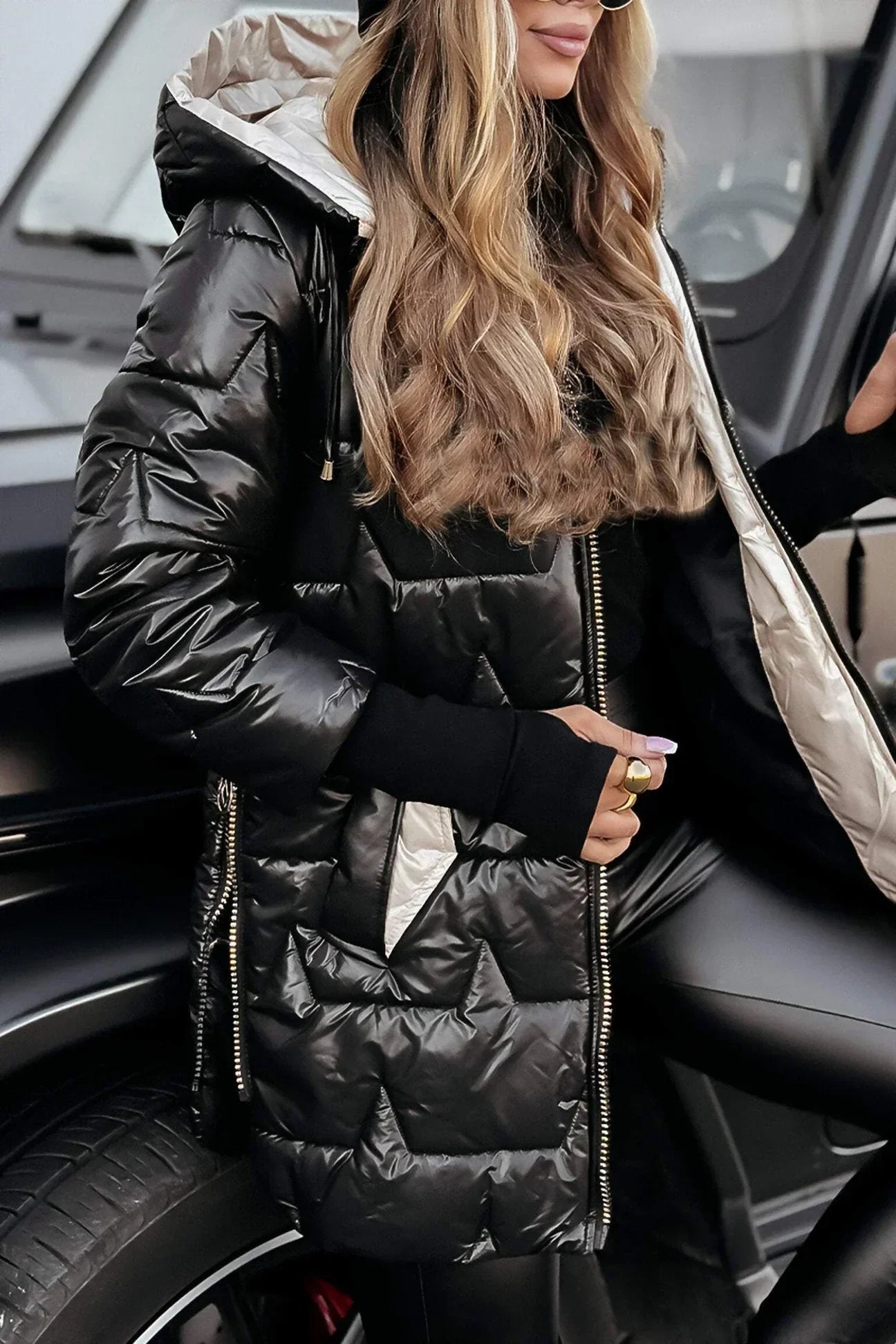 Romana™ | Elegantní zimní kabát s kapucí