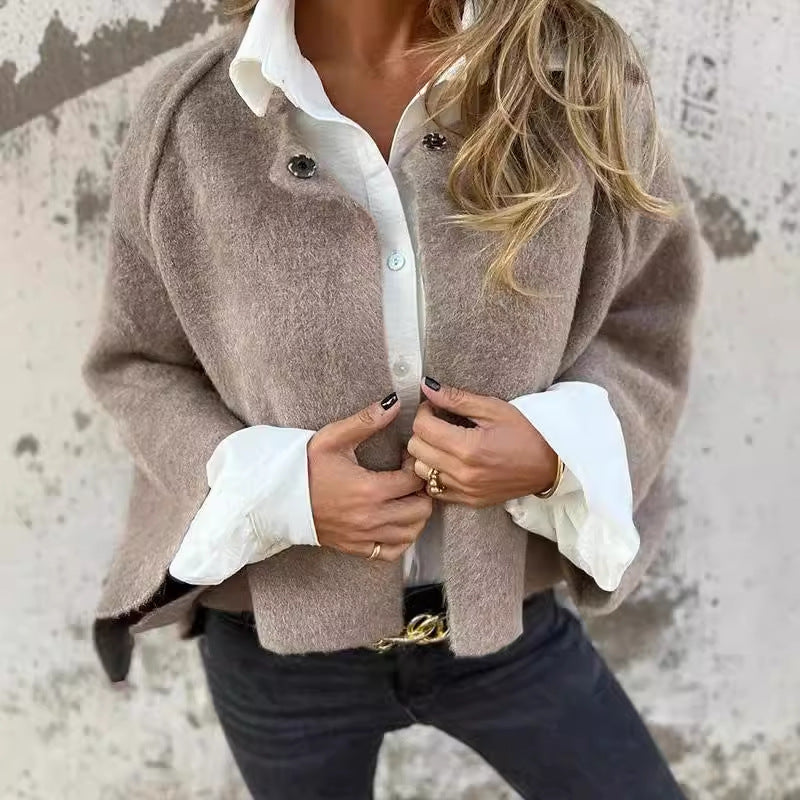Patrycja™ | Krátká bunda s elegantně rozšířenými rukávy